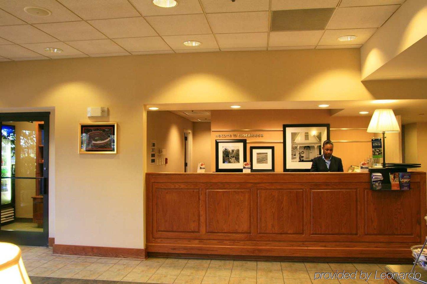 Hampton Inn Tuscaloosa-University Beltér fotó